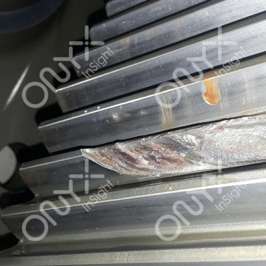 Fracture – gear failure