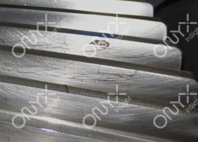 Grinding burn – gear failure