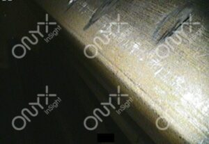 Indentations – gear failure severity rating 2