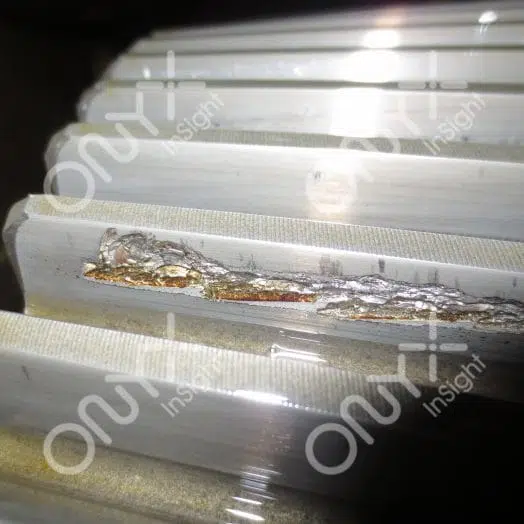 Macropitting – gear failure