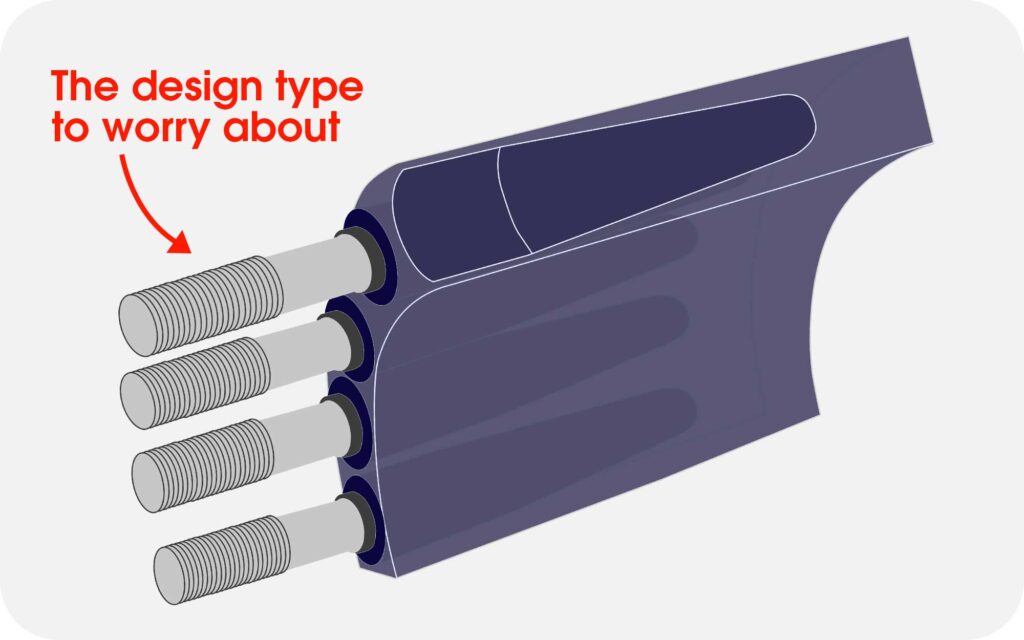 Blade root insert design