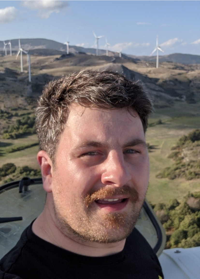 Oliver leach on wind farm